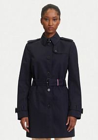 Trencz Tommy Hilfiger granatowy 