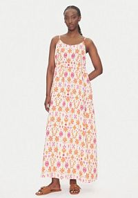 Sukienka letnia ONLY pomarańczowa 