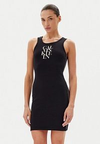 Sukienka codzienna Calvin Klein Jeans czarna 