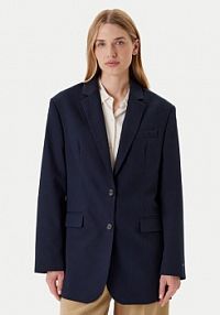 Żakiet Tommy Hilfiger granatowy Marynarka