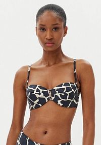 Strój kąpielowy Selmark czarny Góra od bikini