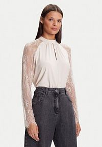 Bluzka Vero Moda beżowa damska 