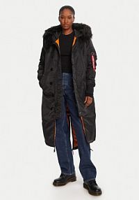 Parka Alpha Industries czarna 