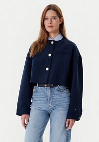 Żakiet Tommy Hilfiger granatowy Marynarka