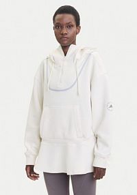 Bluza przez głowę adidas by Stella McCartney beżowa 