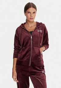 Bluza rozpinana DKNY Sport czerwona damska 