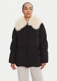 Kurtka puchowa Patrizia Pepe czarna damska Zimowa