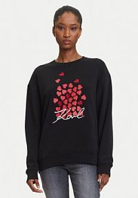 Bluza przez głowę KARL LAGERFELD czarna 