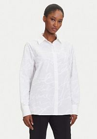 Koszula KARL LAGERFELD biała damska 