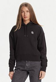 Bluza przez głowę KARL LAGERFELD czarna 