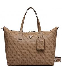 Torba weekendowa Guess brązowa 