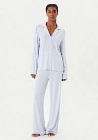 Piżama Guess niebieska damska 