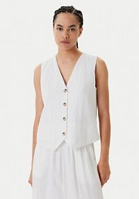 Kamizelka United Colors Of Benetton biała damska 