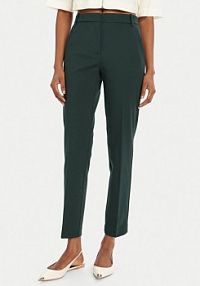 Spodnie eleganckie PINKO zielone damskie Materiałowe