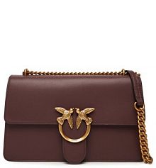 Torebka wieczorowa PINKO brązowa 