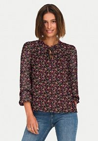 Bluzka ONLY kolorowa damska Ditsy 15229700  Regular Fit