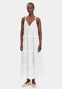 Sukienka letnia YAS biała 