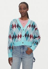 Kardigan Tommy Jeans zielony 