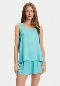 Piżama United Colors Of Benetton niebieska damska 