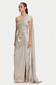 Sukienka wieczorowa Marciano Guess beżowa 