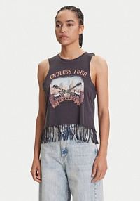 Top Noisy May szary damski 