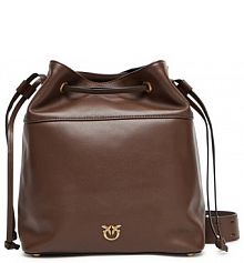 Worek PINKO brązowy Torebka