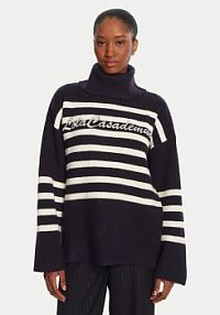 Golf LOLA CASADEMUNT granatowy damski 