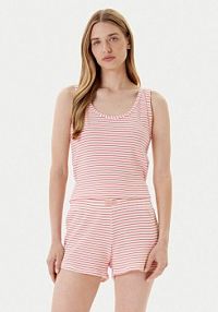 Piżama United Colors Of Benetton czerwona damska 