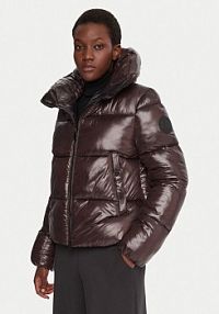 Kurtka puchowa Save The Duck brązowa damska Zimowa