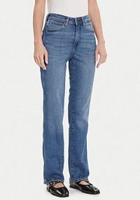 Jeansy Wrangler niebieskie damskie 