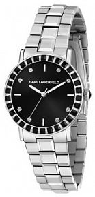 Zegarek KARL LAGERFELD srebrny damski 