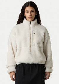 Bluza z polaru The North Face beżowa damska Polar