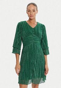 Sukienka koktajlowa Bruuns Bazaar zielona 