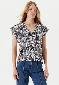 T-shirt United Colors Of Benetton szary damski 