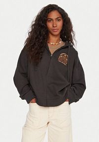 Bluza rozpinana Billabong szara damska El Sol EBJSF00180  Relaxed Fit