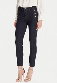 Jeansy Rinascimento granatowe damskie 