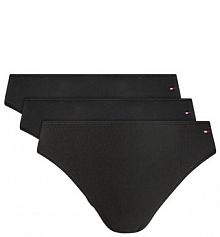 Figi Tommy Hilfiger czarne Komplet 3 par fig brazylijskich