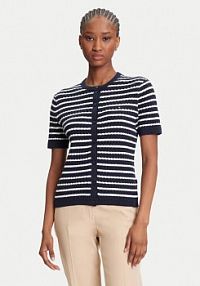 Kardigan Tommy Hilfiger granatowy 