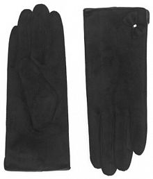 Rękawiczki skórzane Jenny Fairy czarne Damskie