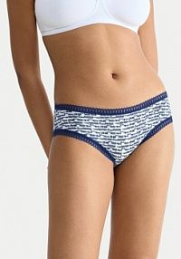 Figi Sloggi niebieskie Komplet 3 par fig klasycznych