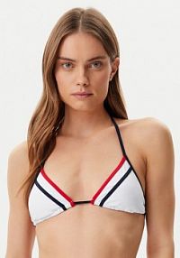 Strój kąpielowy Tommy Hilfiger biały Góra od bikini