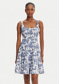 Sukienka letnia STAUD niebieska 