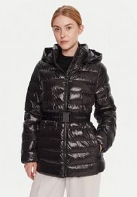 Kurtka puchowa Calvin Klein czarna damska Zimowa