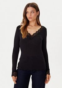 Bluzka Vero Moda czarna damska 