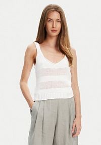 Top United Colors Of Benetton biały damski 