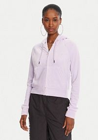 Bluza rozpinana Juicy Couture fioletowa damska 