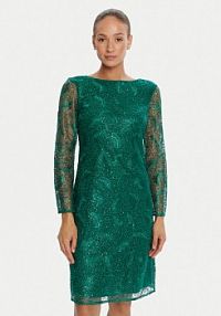 Sukienka koktajlowa Bruuns Bazaar zielona 