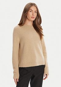 Sweter BOSS beżowy damski 