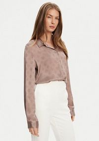 Koszula Guess beżowa damska 