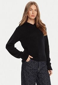 Sweter HUGO czarny damski 